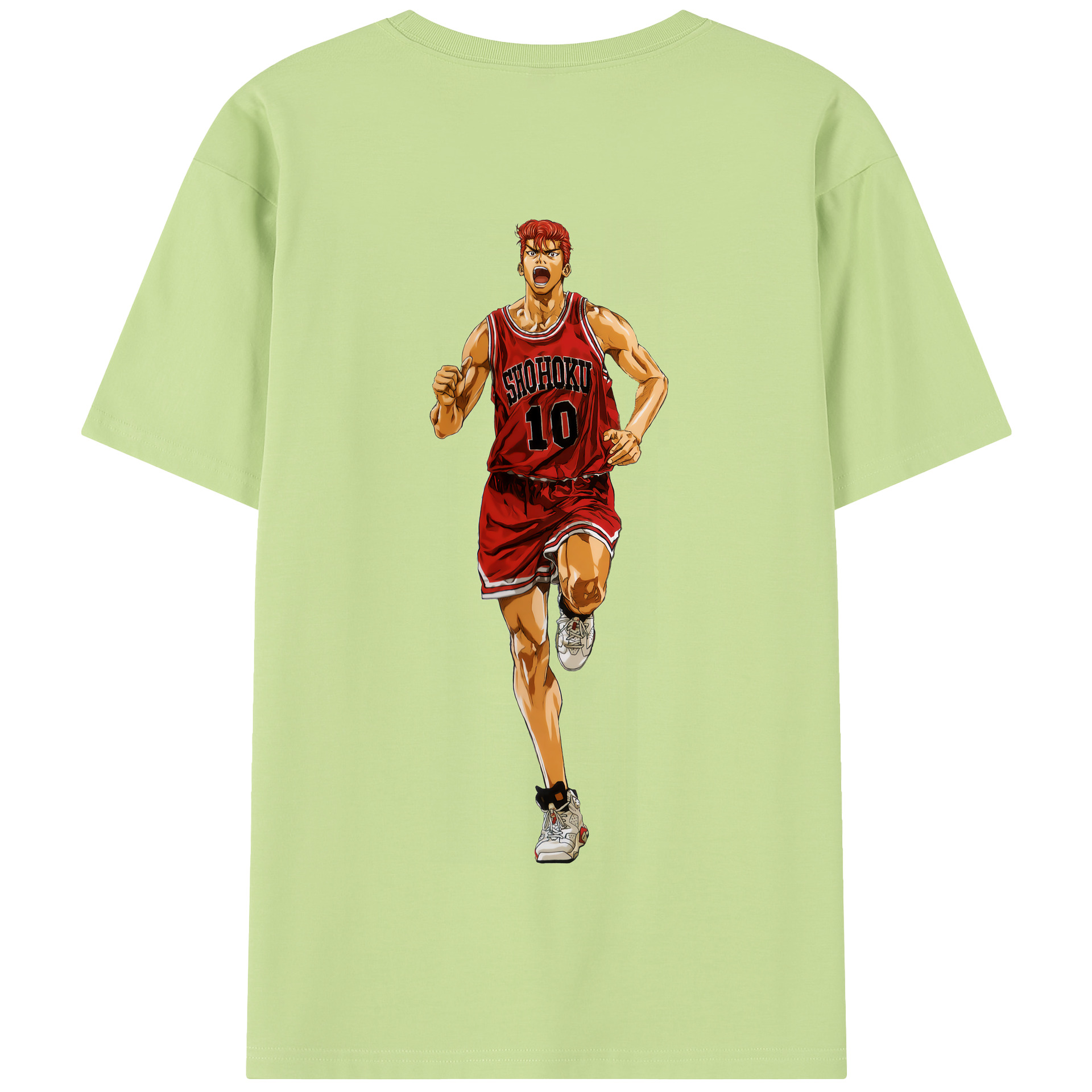 SLAM DUNK／スラムダンク 綿100％半袖Tシャツ（背面プリント）
